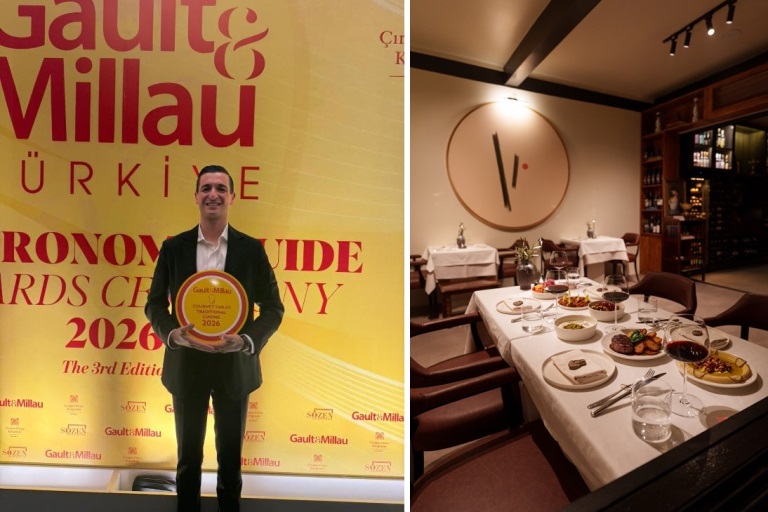 Senato Restorana Gault & Millau Türkiye'den Tek apka Ödülü